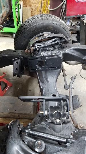 2WD LS S10 EZ Body Swap Adjustable Conversion Mounts
